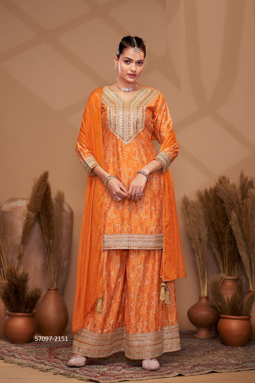 PALAZZO-BOTTOM SUITS (Readymade)