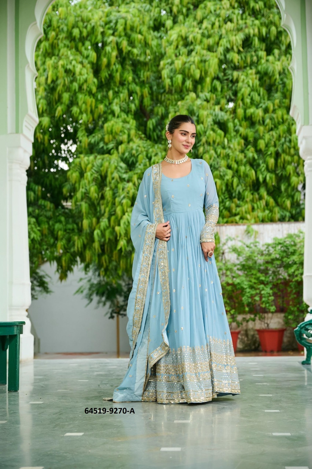 GOWNS WITH DUPATTA (Readymade)