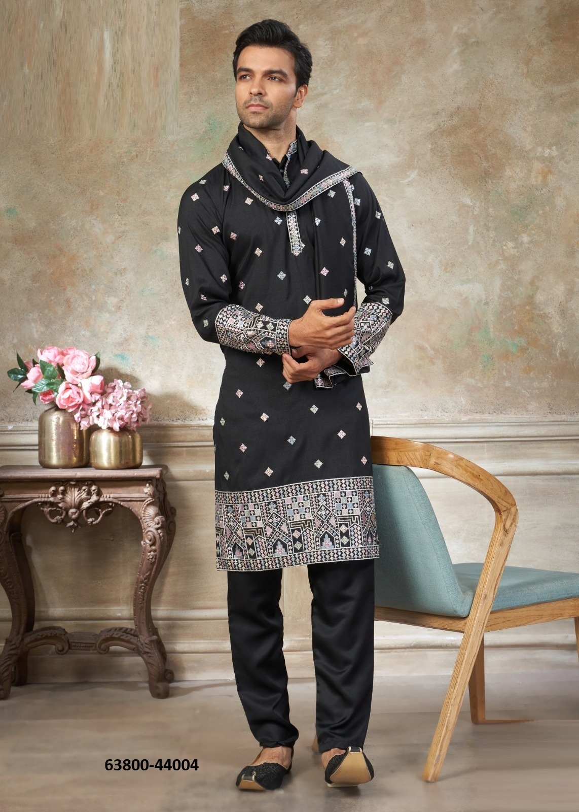 KURTA + PYJAMA + DUPATTA [READYMADE]