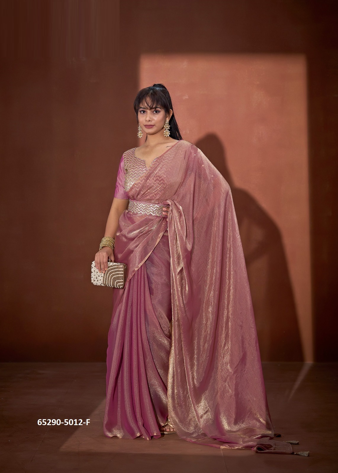 Beautiful saree with blouse