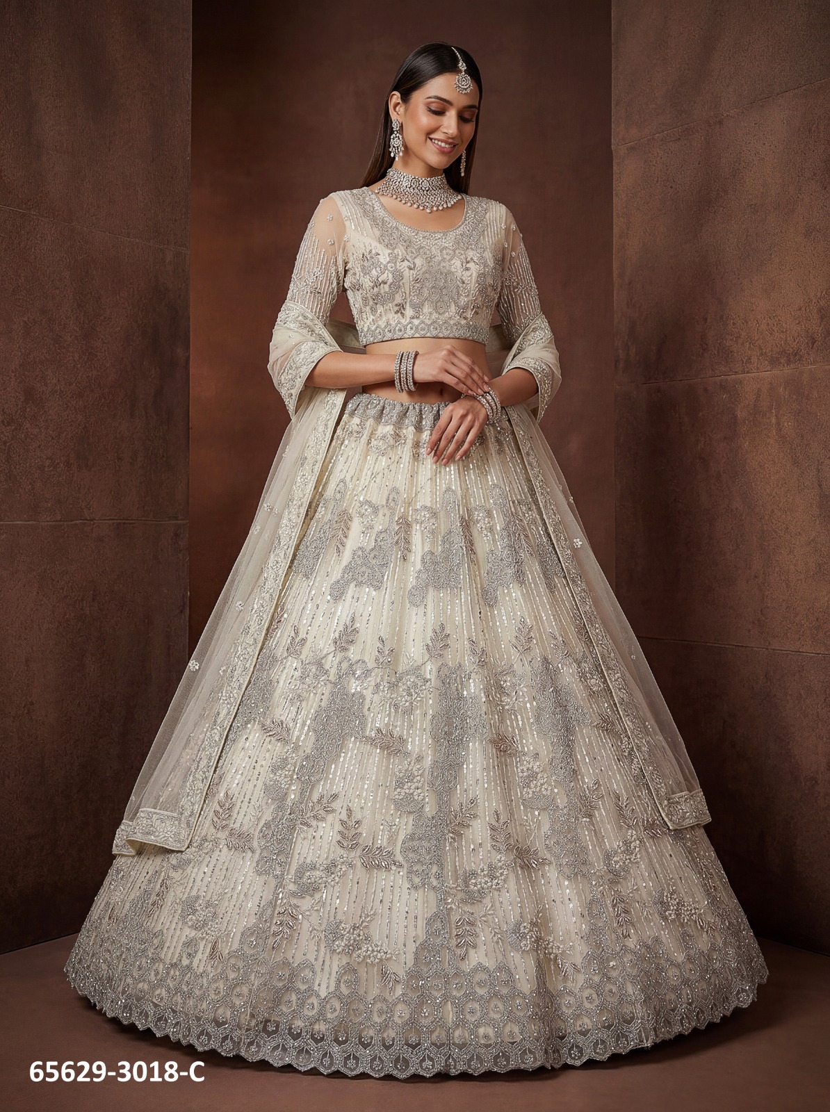 Stunning Reception Lahenga Choli