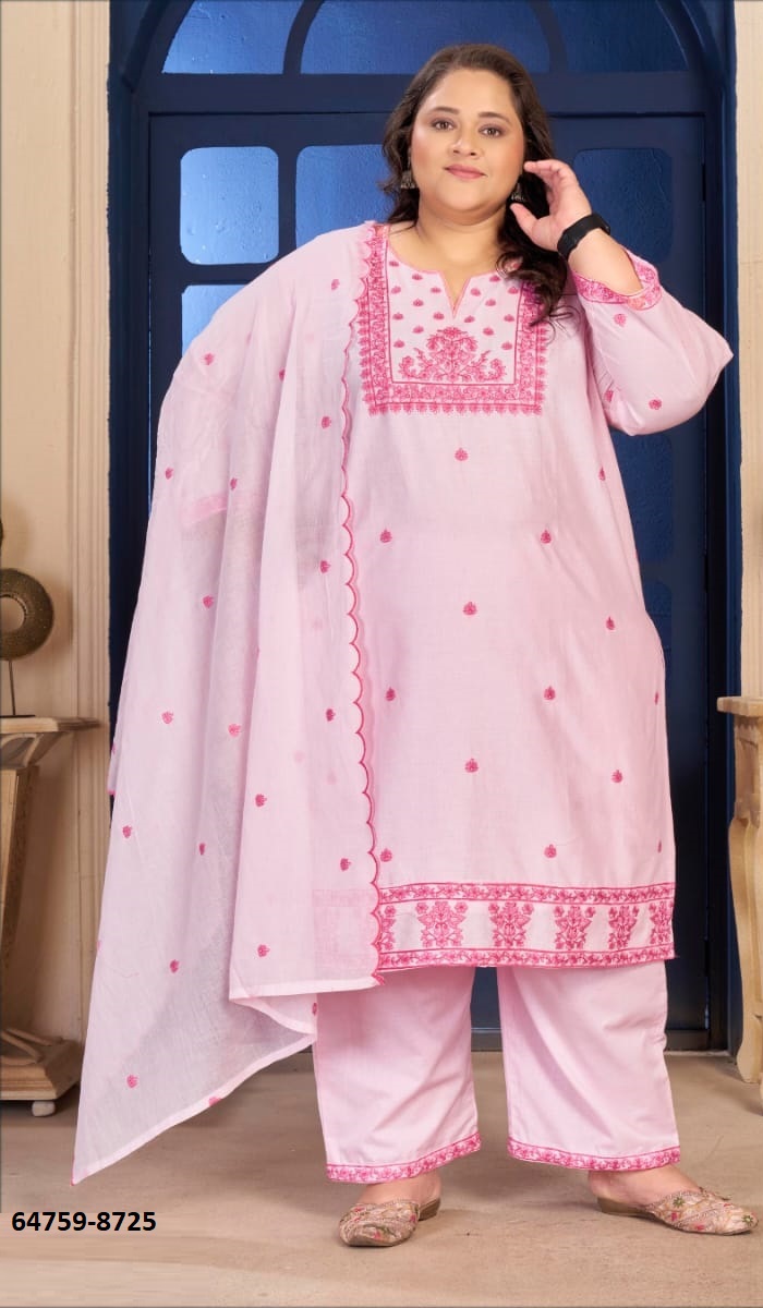 Amazing Pink Salwar Kamiz with dupatta