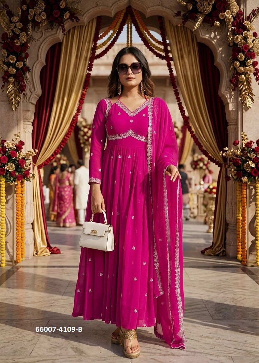 Stunning anarkali suits with dupatta