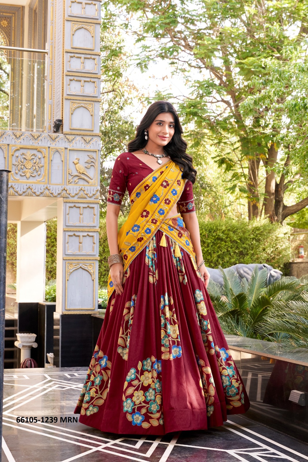 Amazing Floral Lahenga choli