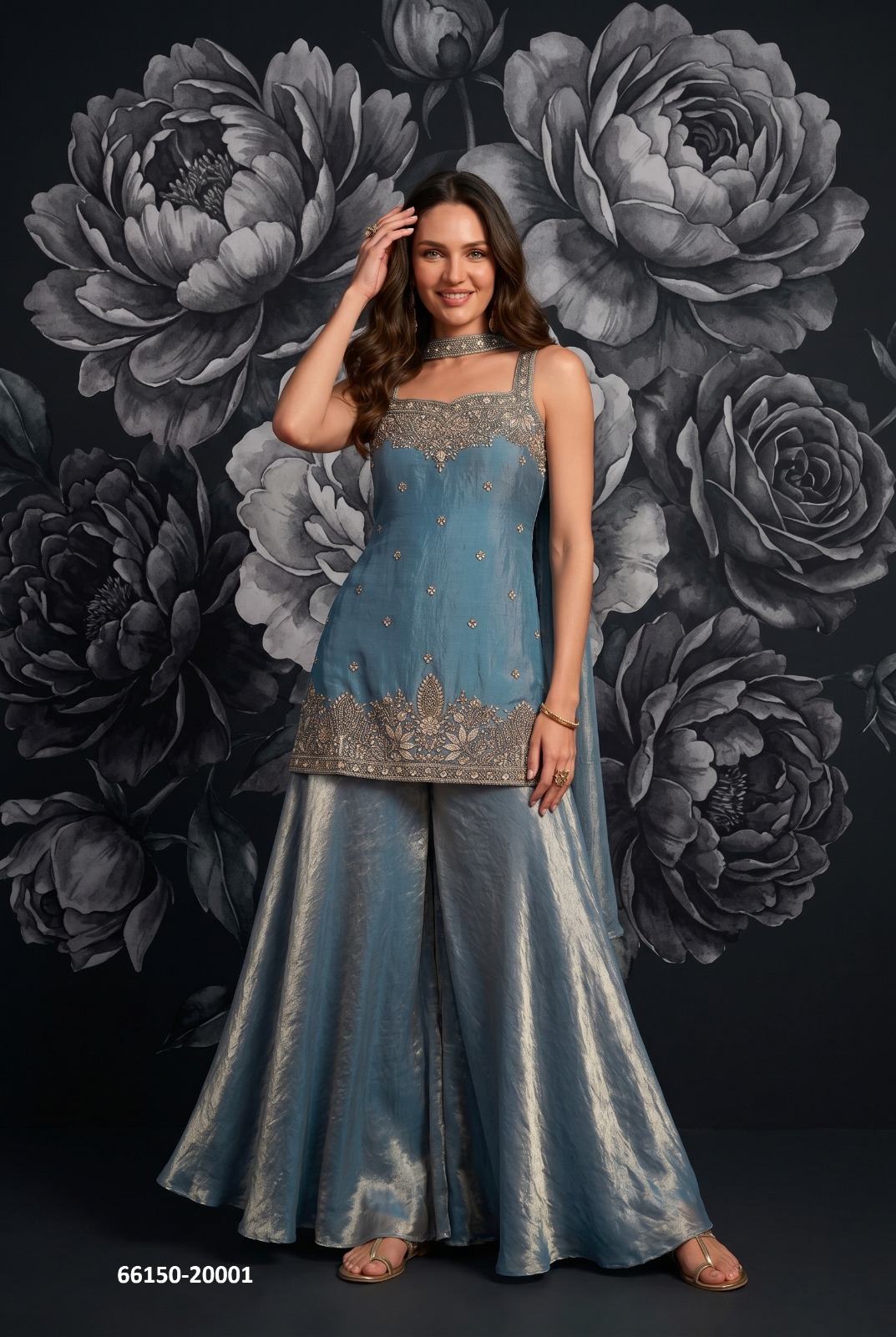 Gorgeous Plazzo Suit