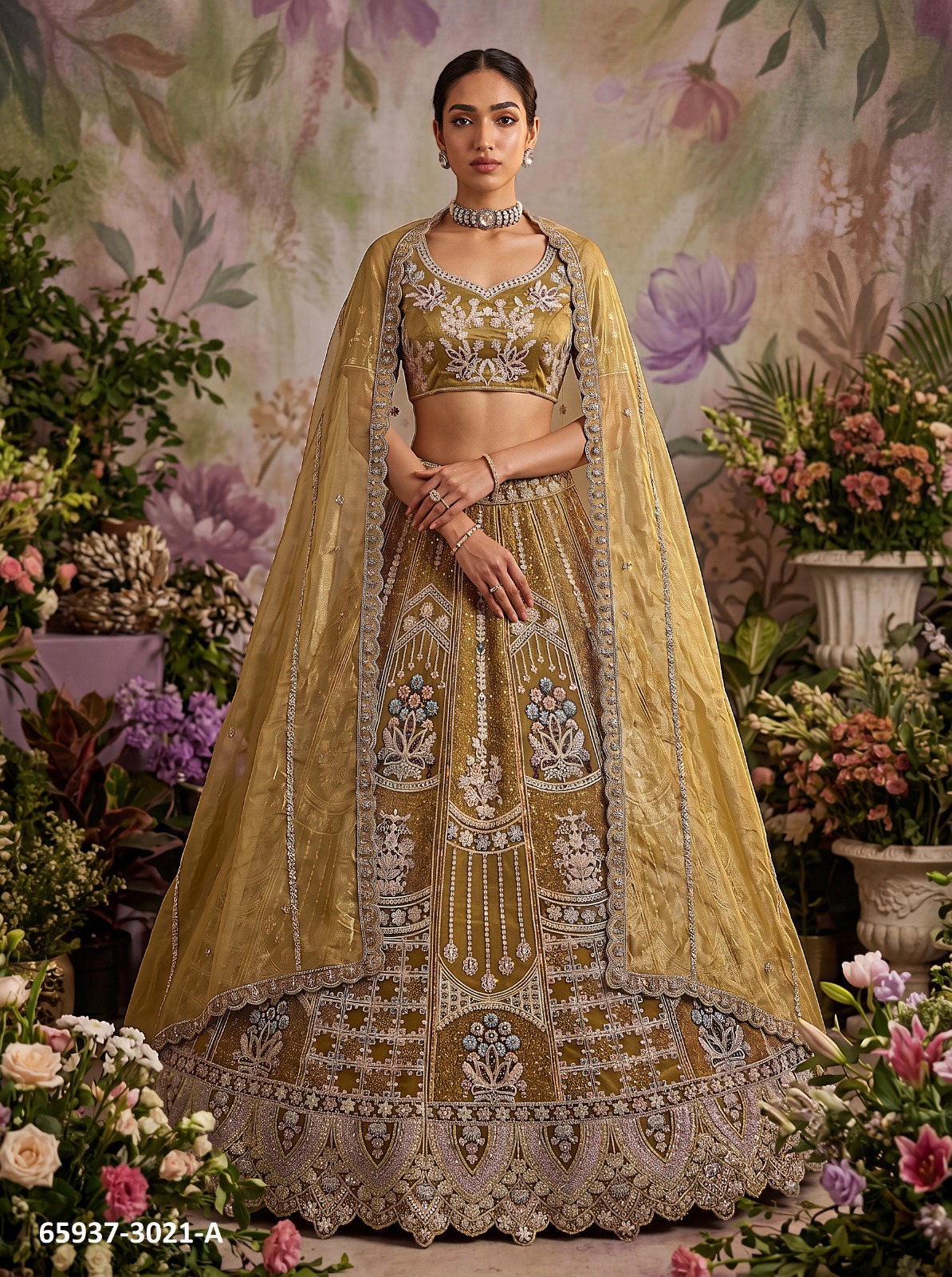Magniificent Reception Lahenga Choli I