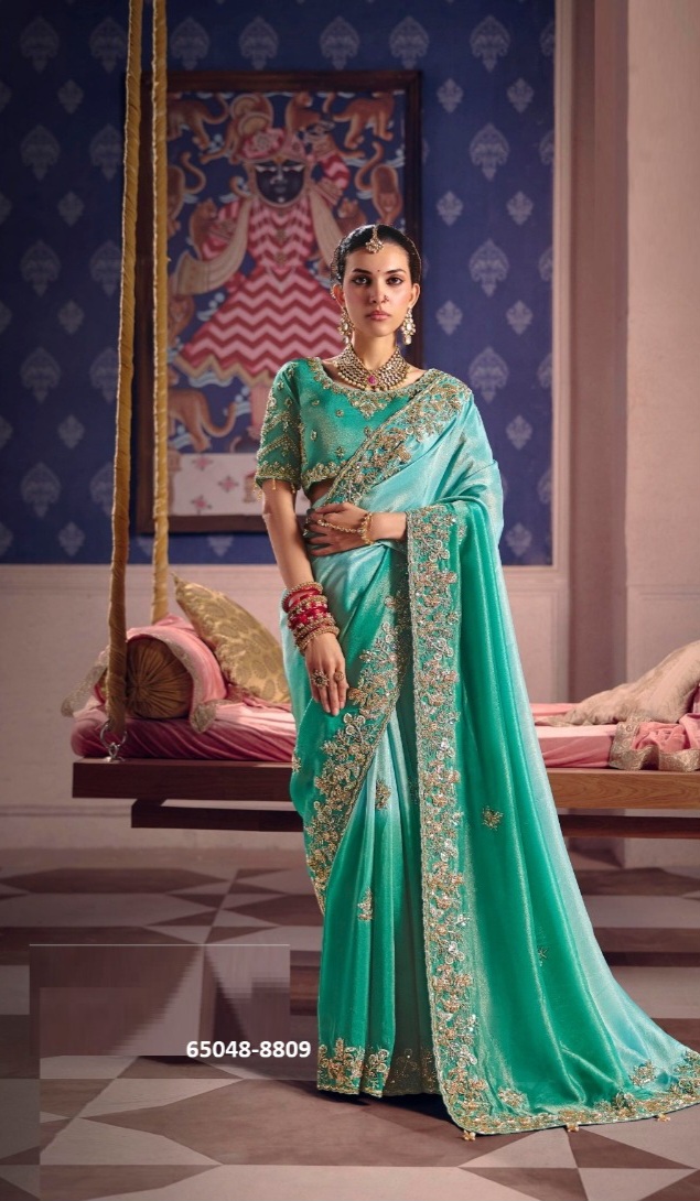 Beautiful Viscose Sari with Blouse